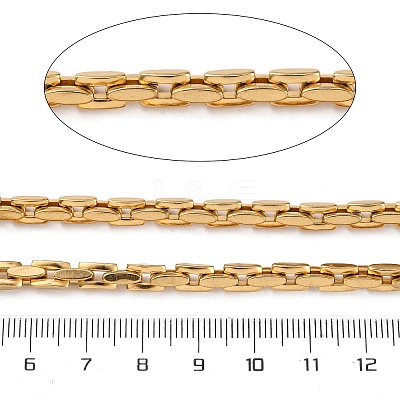 304 Stainless Steel Boston Link Chains STAS-P386-05C-G-1