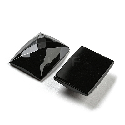 Natural Black Onyx Cabochons G-P513-01A-01-1