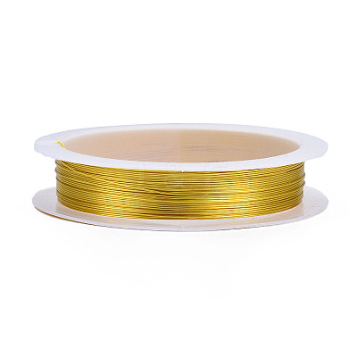 Round Copper Jewelry Wire CWIR-Q006-0.4mm-G-1