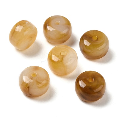 Transparent Acrylic Beads X-OACR-A021-21E-1
