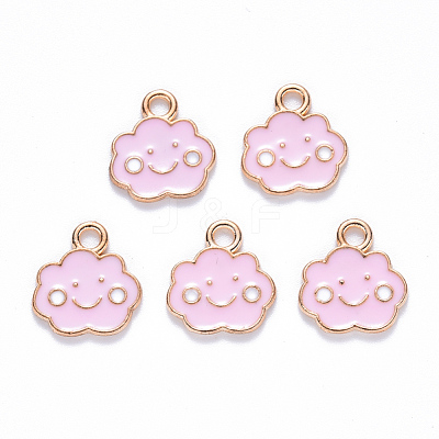 Alloy Enamel Charms X-ENAM-S121-072B-1