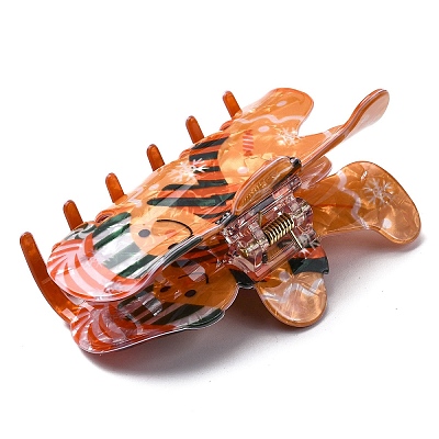 Christmas PVC Claw Hair Clips for Women Girls LS-PHAR-Z007-01B-1