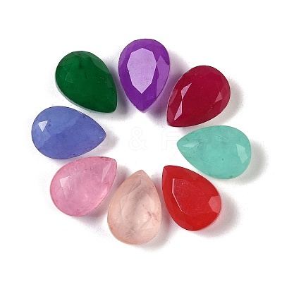 Glass Rhinestone Cabochons GLAA-A013-07C-M-1