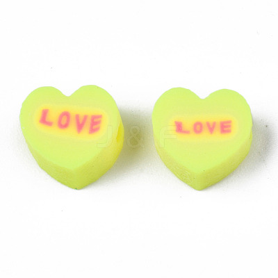 Handmade Polymer Clay Beads CLAY-N008-032H-1