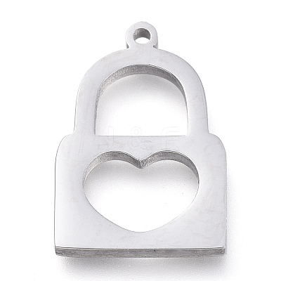 Non-Tarnish 304 Stainless Steel Pendants STAS-M275-03P-1