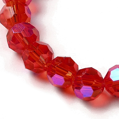Electroplate Transparent Glass Beads Strands EGLA-A035-T6mm-L01-1