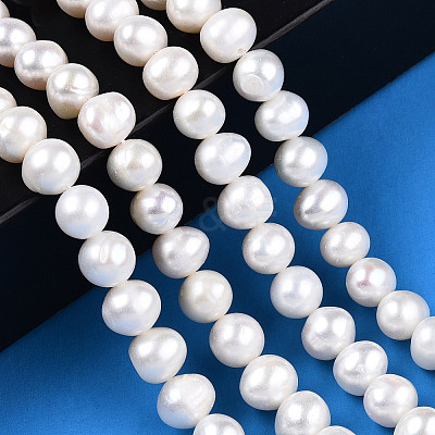 Natural Cultured Freshwater Pearl Beads Strands PEAR-N013-06R-1