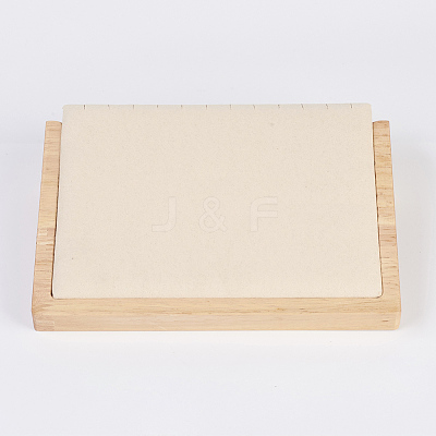 Wood Necklace Displays NDIS-E020-02B-1
