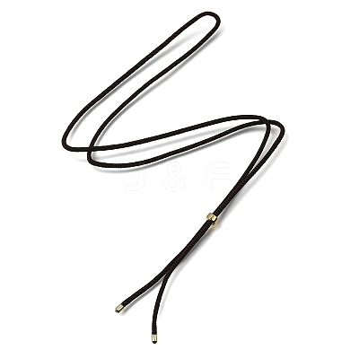 2.5MM Adjustable Braided Nylon Cords Necklace Making FB-CBAA152-02G-37-1