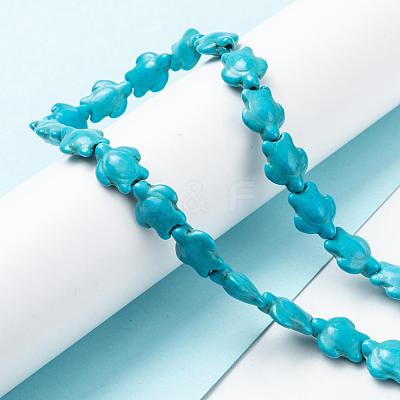 Dyed Synthetic Turquoise Bead Strands X-G-M152-10-A-1