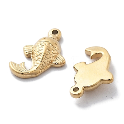 PVD Vacuum Plating 304 Stainless Steel Pendants STAS-R130-34G-1