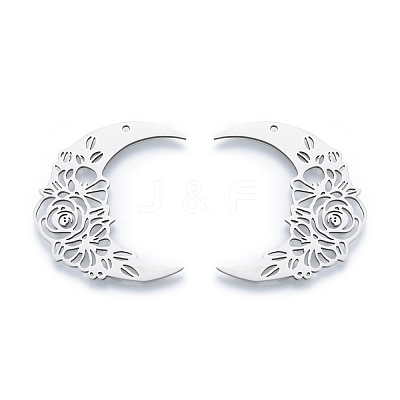 Non-Tarnish 201 Stainless Steel Pendants STAS-N090-LA933-1-1