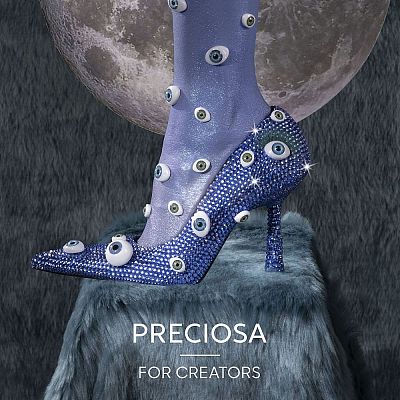 Preciosa® Crystal Hotfix Flatback Stones Y-PRC-HSS8-70350-1