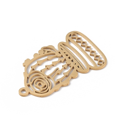 201 Stainless Steel Pendants STAS-K250-10G-1