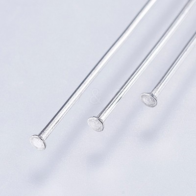Tarnish Resistant 304 Stainless Steel Flat Head Pins STAS-F145-07P-0.6x35mm-1