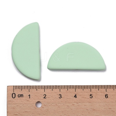 Rubberized Style Acrylic Beads Strands MACR-S839-11-1
