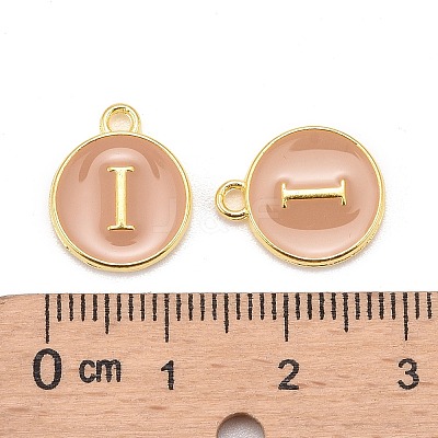 Golden Plated Alloy Enamel Charms LS-ENAM-S118-06I-1