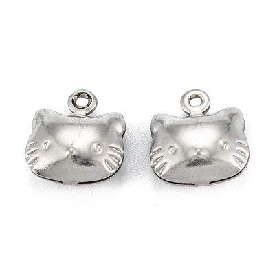 Non-Tarnish 316 Surgical Stainless Steel Charms X-STAS-C026-14P-1