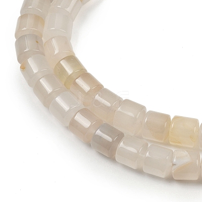 Natural Agate Beads Strands G-G275-D24-10x10mm-1