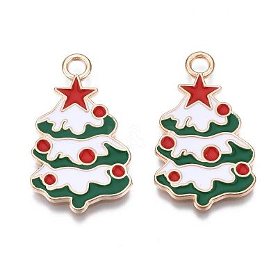 Alloy Enamel Pendants ENAM-S115-004-1