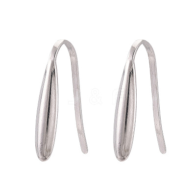 Tarnish Resistant 304 Stainless Steel Earring Hooks STAS-K182-24P-1