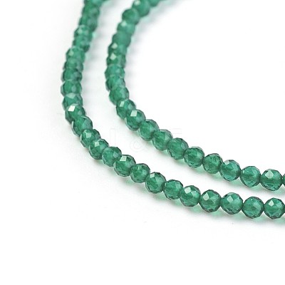 Transparent Glass Beads Strands GLAA-F094-A17-1