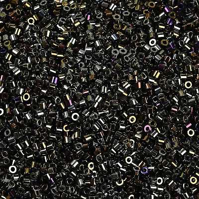 Electroplate Glass Seed Beads SEED-H003-10L-1