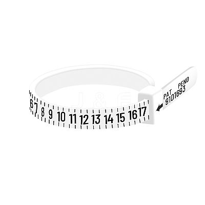 Plastic US Ring Sizer Measuring Tool X-FAMI-PW0001-23A-1