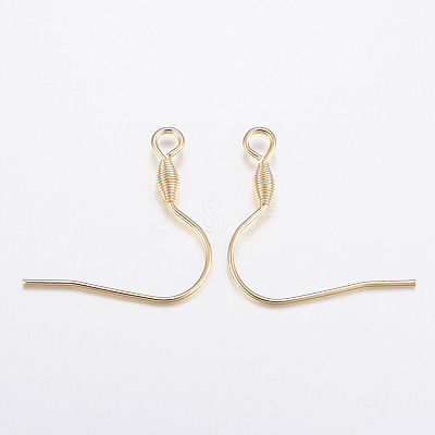 304 Stainless Steel Earring Hooks STAS-H436-06-1