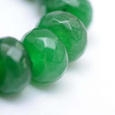 Natural White Jade Bead Strands G-R343-2x4-12-1
