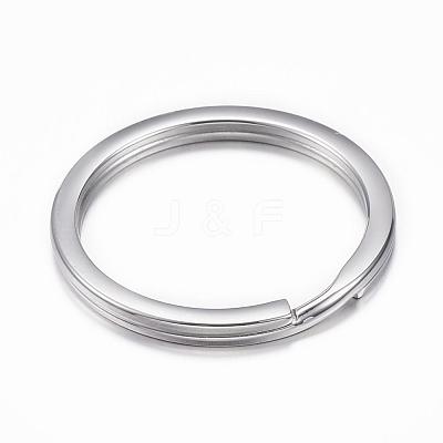 Tarnish Resistant 304 Stainless Steel Split Key Rings STAS-H383-29P-1