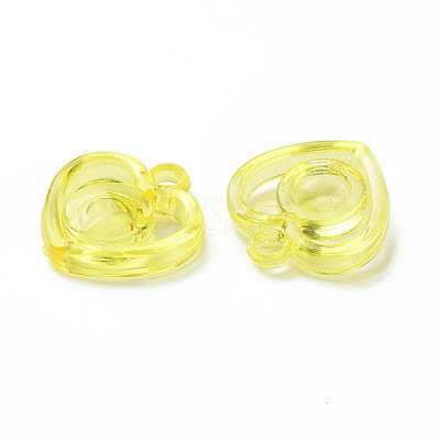 Transparent Acrylic Pendants MACR-N013-024-1