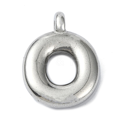 Anti-Tarnish 304 Stainless Steel Pendants STAS-U033-02P-O-1