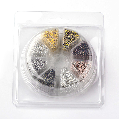 Tibetan Style Alloy Snowflake Beads Spacers TIBEB-X0046-B-1