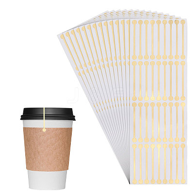 PVC Self-adhesive Stickers STIC-WH0003-60A-1