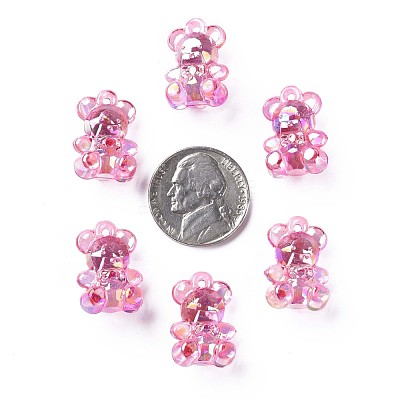Transparent Acrylic Pendants MACR-S373-113-C01-1