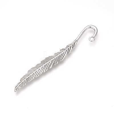Tibetan Style Alloy Bookmark Findings X-TIBEP-Q075-08AS-LF-1