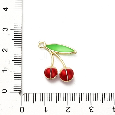 Alloy Enamel Pendants FIND-A051-08A-G-1