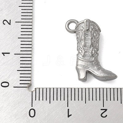 304 Stainless Steel Pendants STAS-L277-05E-P-1