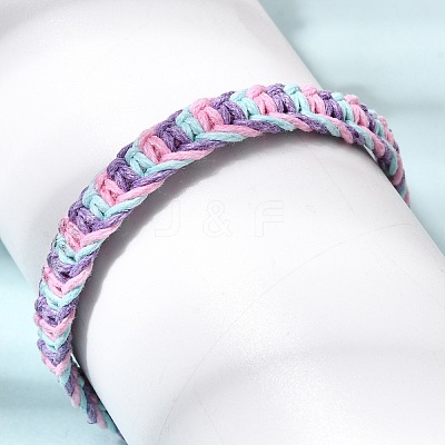 Adjustable Cotton Cord Braided Friendship Bracelets FB-CBA27E8-01D-1