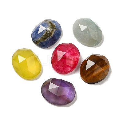 Natural Mixed Stone Cabochons X-G-L514-47B-1