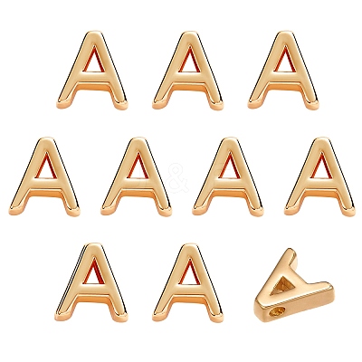 10Pcs Brass Charms KK-SZ0005-35A-1