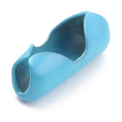 Brass Ball Chain Connectors KK-J276-15B-P13-1