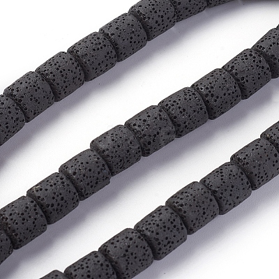 Natural Lava Rock Beads Strands G-F671-04B-11-1