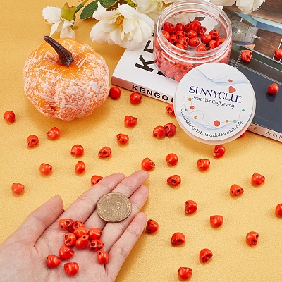 DIY Halloween Themed Stretchy Bracelet Making Kits DIY-SC0014-25D-1