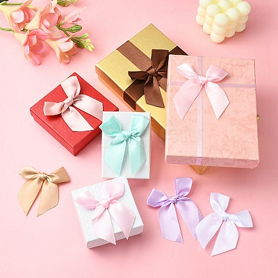 Polyester Satin Ornament Accessories DIY-YWC0002-01-1