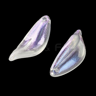 Transparent Acrylic Pendants MACR-K359-29-1
