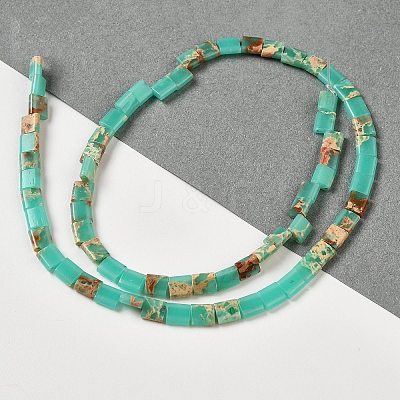 Synthetic Imperial Jasper Beads Strands G-F762-A10-01-1