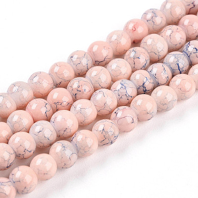 Baking Paint Glass Beads X1-DGLA-N003-4mm-C02-1