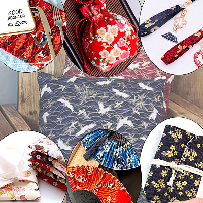 Cotton Fabric DIY-WH0671-216A-01-1